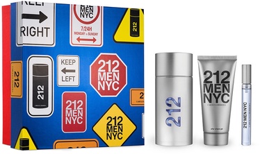 Набор для мужчин Carolina Herrera 212 NYC Men 3pc Set 210ml EDT