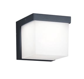 Lampa Trio Yangtze, 3.5W, LED, IP54, melna, 12 cm x 11.7 cm