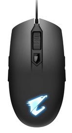 Spēļu pele AORUS M2 Black, vadu, optiskā
