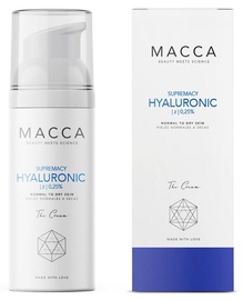 Sejas krēms Macca Supremacy Hyaluronic, 50 ml