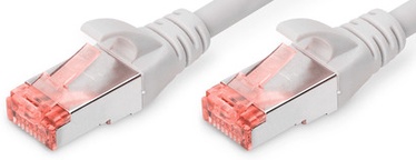 Kabelis Assmann Digitus DK-1644-100 RJ-45, RJ-45, 10 m, balta/rožinė