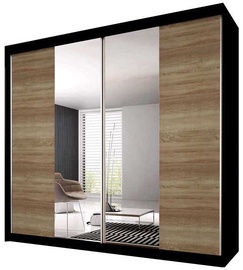 Idzczak Meble Wardrobe Multi 36 233 Black/Sonoma Oak