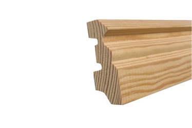 Põrandaliist 19x47mm mänd 2,4m