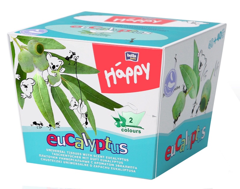 Servetėlės Happy Eucalyptus