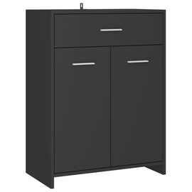 Шкаф для ванной VLX 805026, серый, 33 x 60 см x 80 см