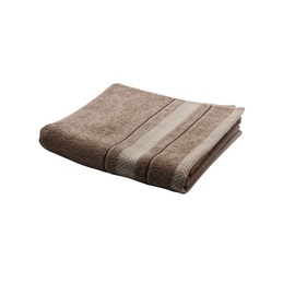 Полотенце для ванной Domoletti Encha Soft, коричневый, 70 см x 140 см