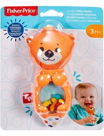 Погремушка Fisher Price Hungry Otter, oранжевый