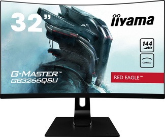 Monitorius Iiyama G-Master GB3266QSU-B1, 31.5", 1 ms