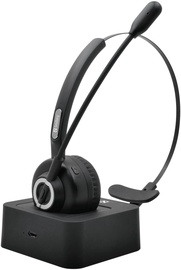 Belaidės ausinės Sandberg Bluetooth Office Headset Pro, juoda
