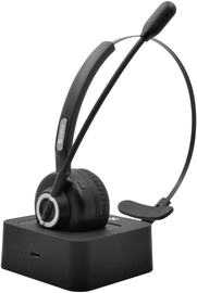 Belaidės ausinės Sandberg Bluetooth Office Headset Pro Black