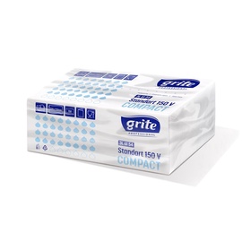 Papīra dvieļi Grite Paper Towel 150 Sheets 22x23cm White