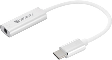 Adapteris Sandberg USB-C Audio 3.5 mm, USB-C