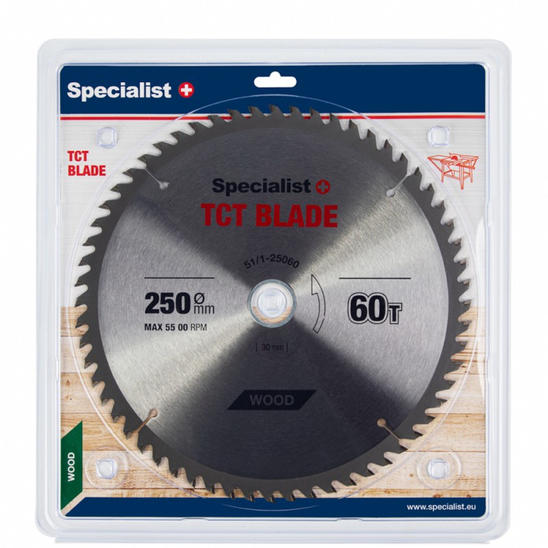 Zāģripa Specialist+, 250 mm x 30 mm