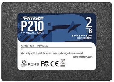Cietais disks (SSD) Patriot Memory P210, 2.5", 2 TB