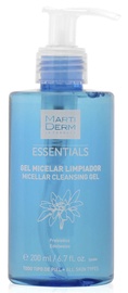 Makiažo valiklis Martiderm Essentials Micellar Cleansing Gel, 200 ml
