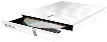 Ārējais optiskais diskdzinis Asus LITE/WHT/G/AS, balta