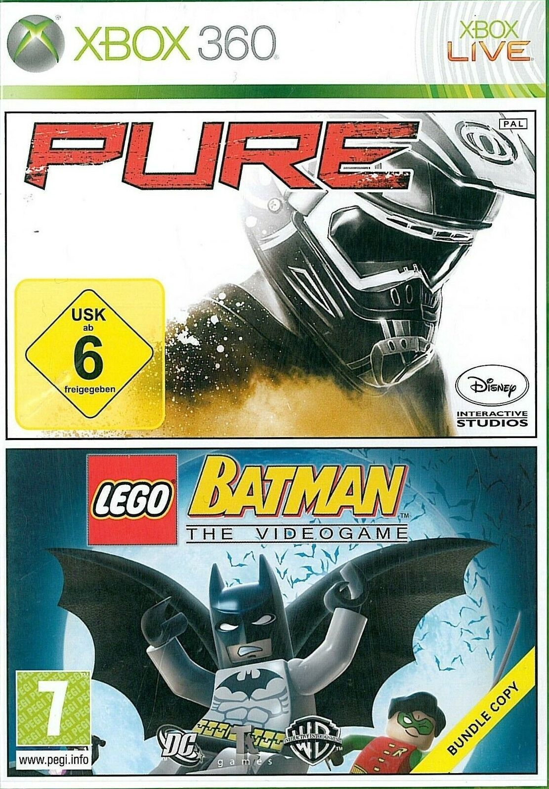 Игра для Xbox 360 Disney Interactive Studios Pure and LEGO Batman: The  Videogame Double Pack - 1a.lt