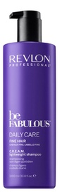 Revlon Professional Be Fabulous Daily Care Fine Hair Cream Lightweight Shampoo 1000ml