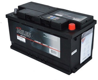 Аккумулятор Miles M100840, 12 В, 100 Ач, 840 а
