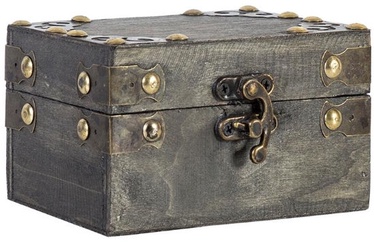 Home4you Wooden Chest BAO 12x8xH7cm Antique