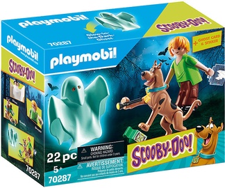 Playmobil Scooby-Doo Scooby And Shaggy With Ghost 70287