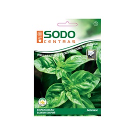 Smaržīgā bazilika sēklas Sodo Centras Genovese, 1 g