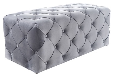 Pufs Signal Meble Modern Aviva, pelēka, 102 cm x 50 cm x 45 cm