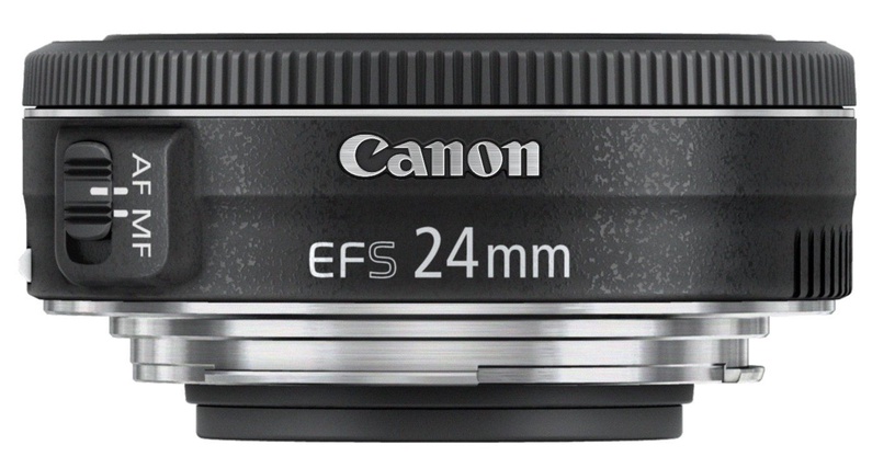 Objektyvas Canon EF-S 24mm F2.8 STM, 125 g