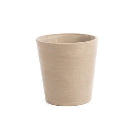 Green Ship Flower Pot 15T12 D12 H12 Light Brown