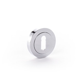 Durvju aizsargplāksnīte Domoletti A01 CR Keyhole Cover Chrome