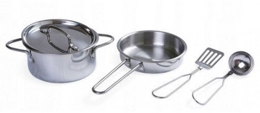 EcoToys Kitchen Metal Accessories 4pcs