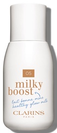 Tonālais krēms Clarins Milky Boost Healthy Glow 05 Milky Sandalwood, 50 ml
