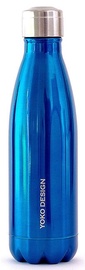 Yoko Design Isotherm Bottle Shiny Blue L