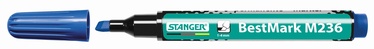 Stanger M236 BestMark Permanent Marker 1-4mm 10pcs Blue 712005