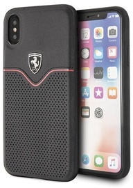 Telefoni ümbris Ferrari, Apple iPhone X / XS, must