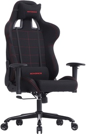 Žaidimų kėdė Songmics Racing, juoda