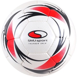 SMJ Thunder Sala Ball White/Red Size 4