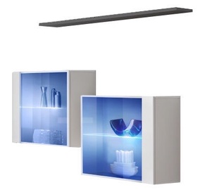 ASM Switch SB III Hanging Cabinet/Shelf Set White/Graphite