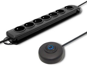 Qoltec 50171 Surge Protector w/ Foot Switch
