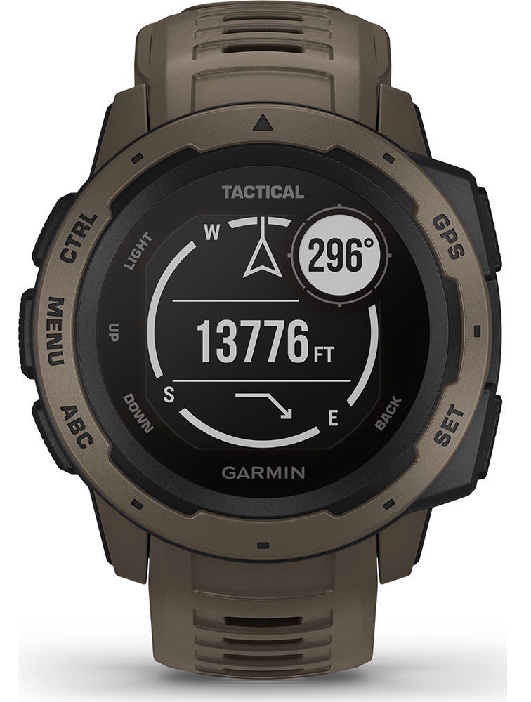 Nutikell Garmin Instinct Tactical, pruun