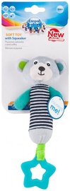 Canpol Babies Soft Toy With Squeaker Bear Grey 68/055