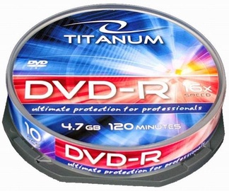 Esperanza 1281 Titanum DVD-R 16x 4.7GB Cake Box 10 DVD's