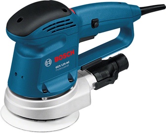 Vibrācijas slīpmašīna Bosch GEX 125 AC, 2 kg, 340 W
