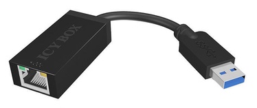 ICY BOX Gigabit Ethernet Adapter Cable w/ USB 3.0