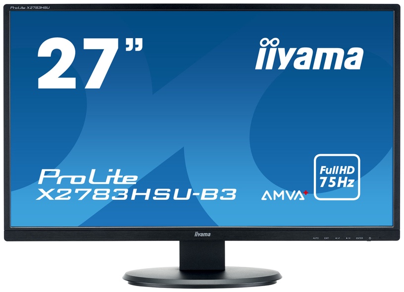 Monitorius Iiyama X2783HSU-B3, 27", 4 ms