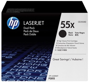 Tonera kasete HP LaserJet 55X, melna