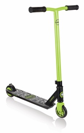 Детский самокат Globber Stunt GS 360, черный/зеленый