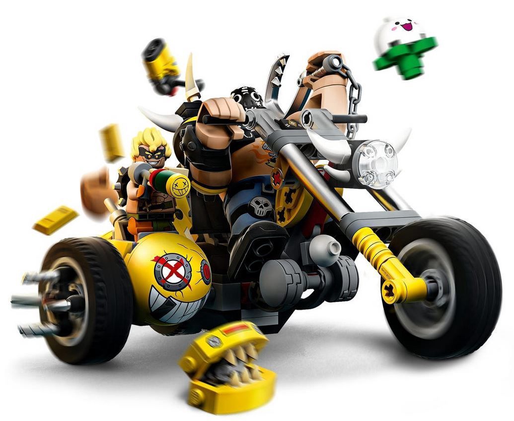 LEGO Overwatch Junkrat Roadhog 75977 380 K rauta