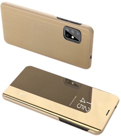 Hurtel Clear View Case For Samsung Galaxy S20 Plus Gold