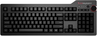 Klaviatūra Das Keyboard 4 Professional Cherry MX Blue EN, melna